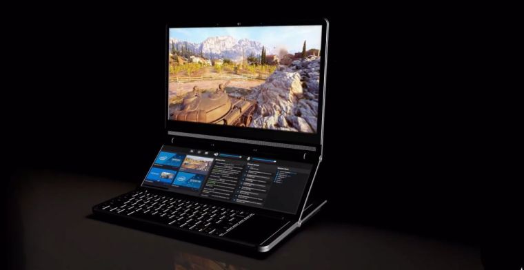 Intel werkt aan opvallende laptop met twee schermen