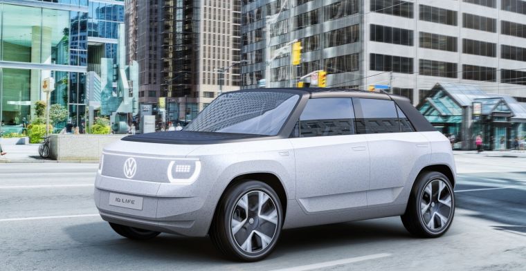 Volkswagen toont betaalbare elektrische stadsauto
