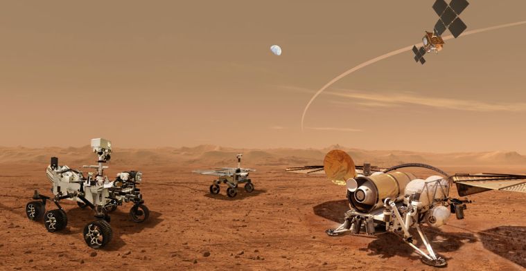 NASA kiest bedrijf om bodemmonsters van Mars terug te brengen
