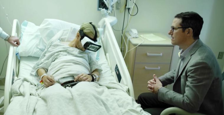 Video van de dag: Hoe ziekenhuispatiënten zich beter voelen met VR