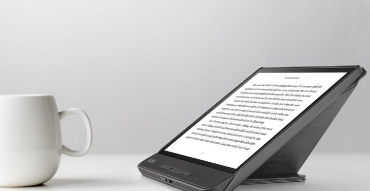 Nieuwe e-reader van Kobo is groot en vierkant