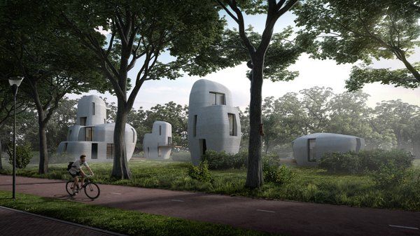 Eindhoven krijgt 3D-geprinte huizen