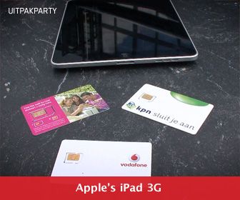 Uitpakparty: iPad 3G