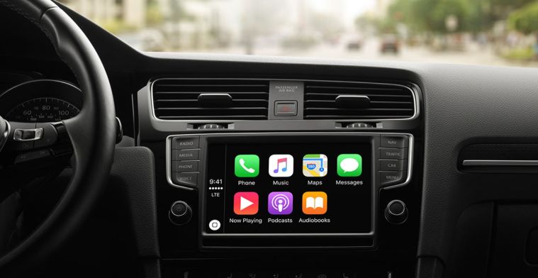 Apple CarPlay zit nu in 200 modellen auto’s