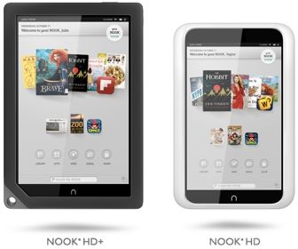 Nieuwe Nooks gaan concurreren met: iPad, Nexus 7 en Kindle Fire