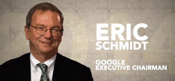 Google-topman Schmidt vergeet Glass in trends van 2014