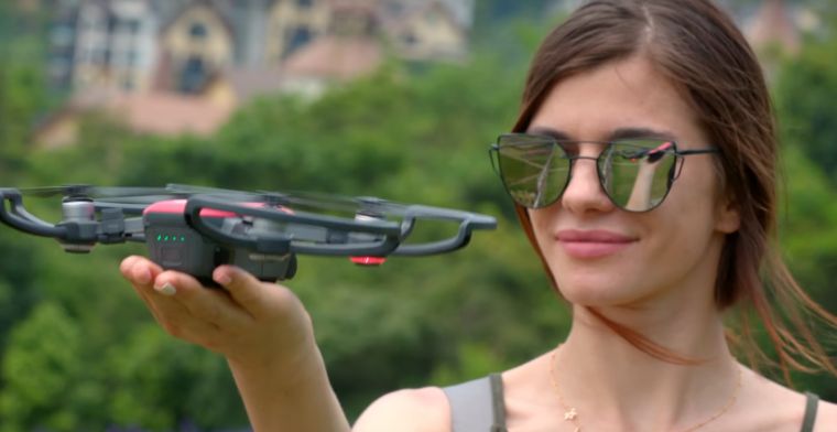Nieuwe mini-drone van DJI landt op je hand