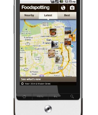 Foodspotting voor Android