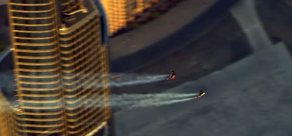 Check dit: mannen vliegen met 'jetpacks' over Dubai