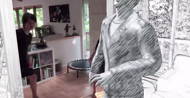 Video: A-ha in augmented reality op je iPhone