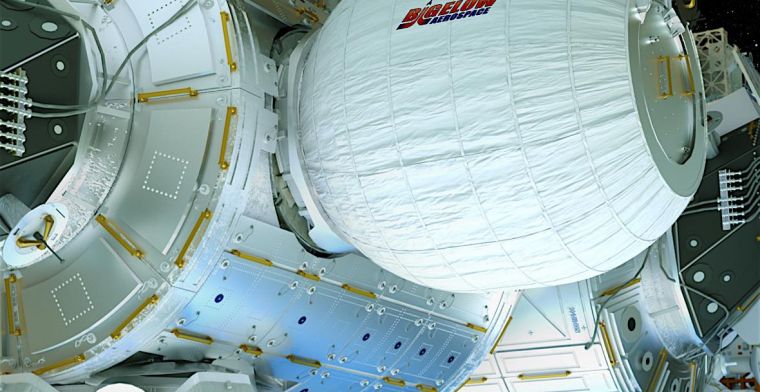 Ruimtestation ISS uitgebreid met opblaasbare module