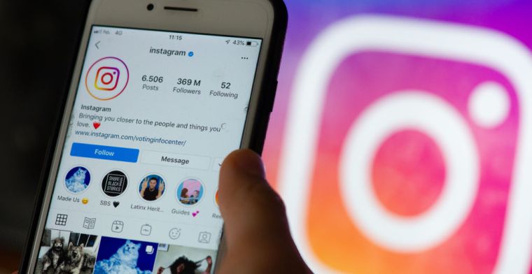 Instagram krijgt boete van 405 miljoen om schenden privacy kinderen