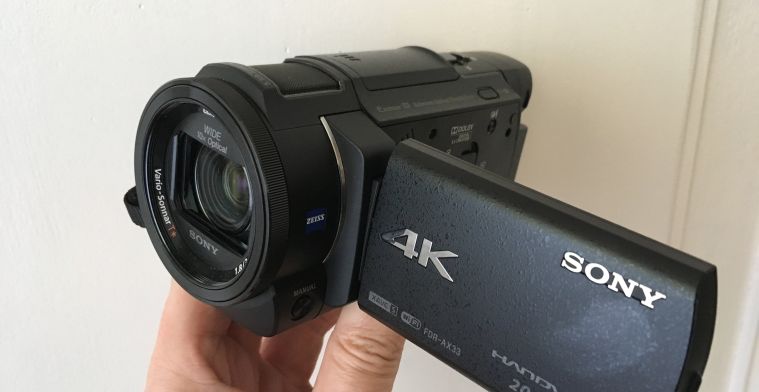 Instappen in 4K met de Sony Handycam AX33