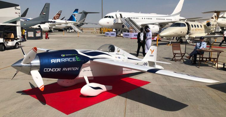 Airbus onthult eerste elektrische racevliegtuig