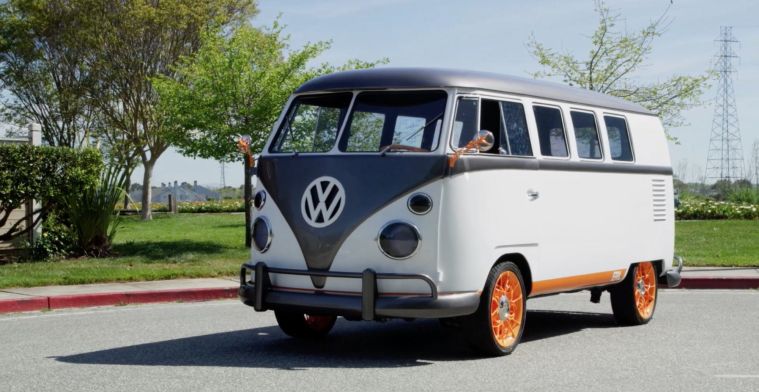 Volkswagen toont elektrische versie van klassieke Type 2-bus