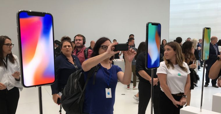'Apple begint weer met productie van iPhone X'