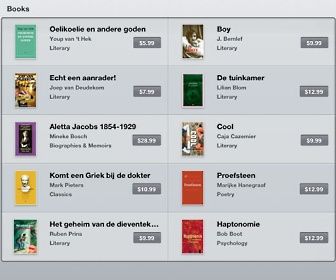 Eerste Nederlandse fictie in iBook Store