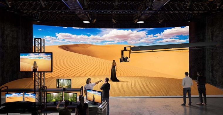 Sony verkoopt Mandalorian-achtige led-schermen voor filmsets