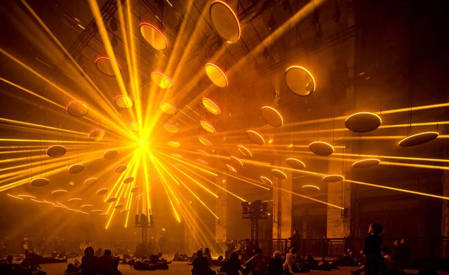 Review: lichtspektakel Skalar in Amsterdam