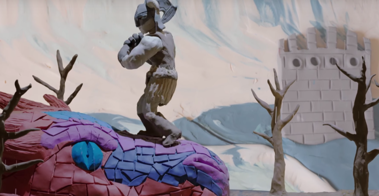 Video: herinneringen aan Skyrim in klei, Claymation