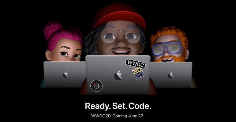 Virtuele WWDC van Apple start op 22 juni