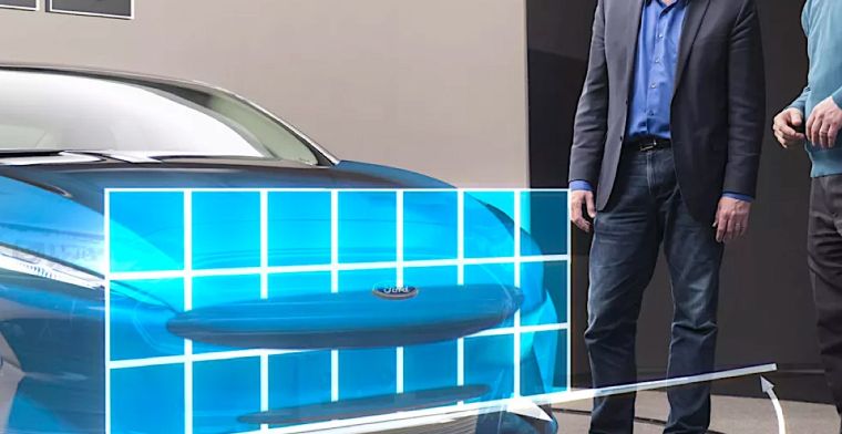 Ford ontwerpt auto's met Microsofts Hololens