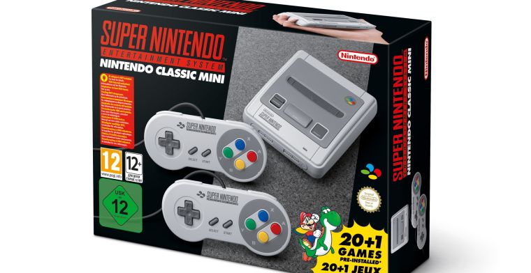 Nintendo belooft 'flinke aantallen' van SNES Classic Mini
