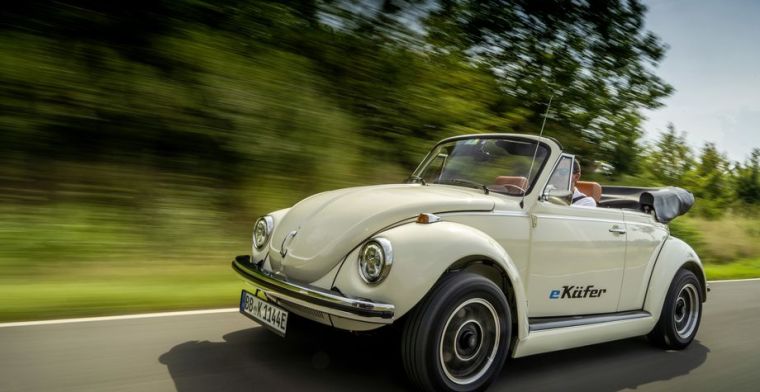 Volkswagen helpt klassieke Kever ombouwen tot elektrische auto