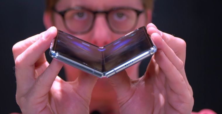 Opvouwbare Samsung Galaxy Fold verschijnt niet in Nederland