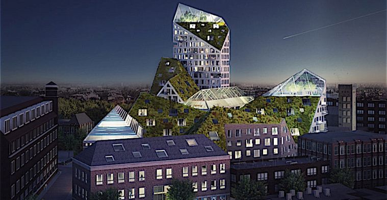 Stadslandbouw op daken Eindhovens wooncomplex van MVRDV