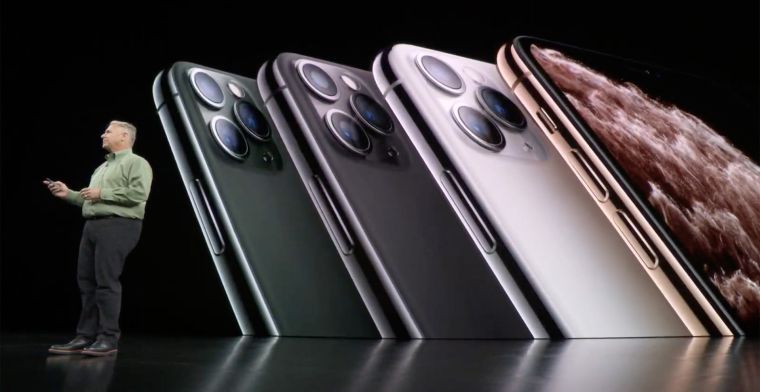 Apple kondigt drie nieuwe iPhones aan: iPhone 11, Pro en Pro Max