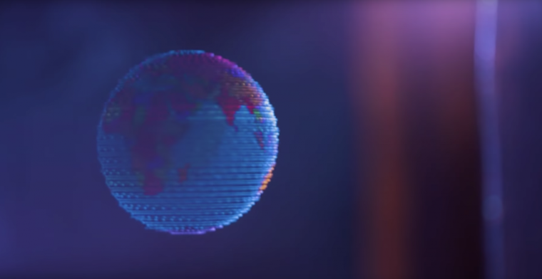 Tastbare hologrammen mogelijk met geluiden en een balletje