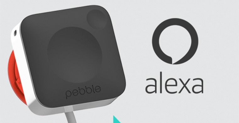 Pebble voegt 'Amazons Siri' toe aan muziekspeler