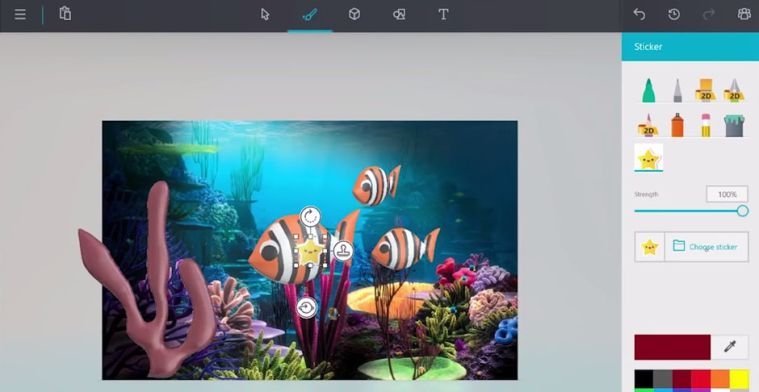 Paint-update voor Windows 10 wil 3D-tekenen makkelijk maken