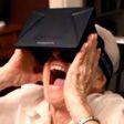 Oma aan de Oculus Rift