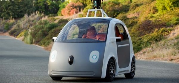Cute! Google toont zijn eerste eigen zelfrijdende auto