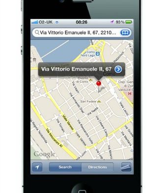 Hacker krijgt Google Maps werkend op iOS 6