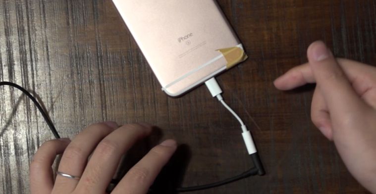 Video: de mogelijke koptelefoon-adapter van iPhone 7