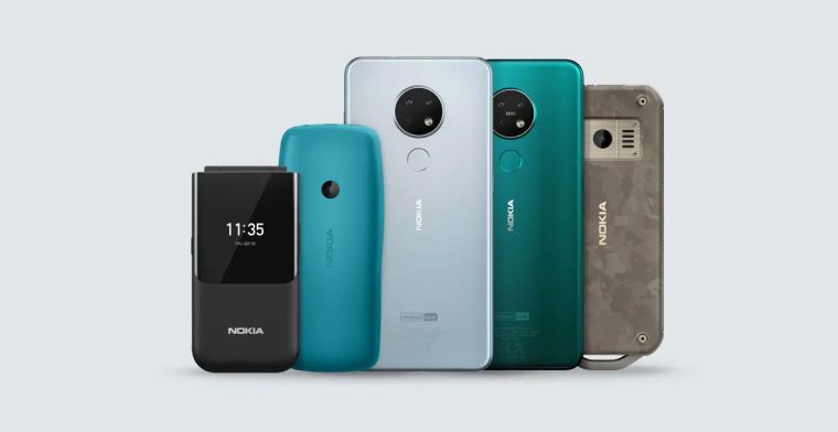 Nokia brengt klaptelefoon terug: met nog vier nieuwe telefoons