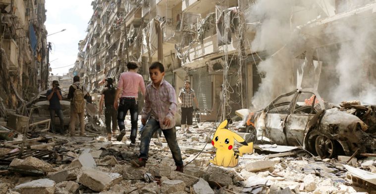 Zo zou Pokémon Go er in Syrië uitzien