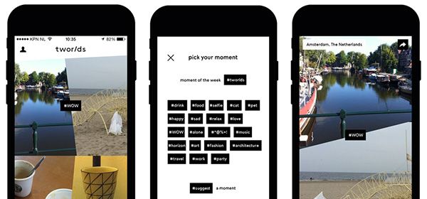App: Tworlds laat je foto's delen met vreemden