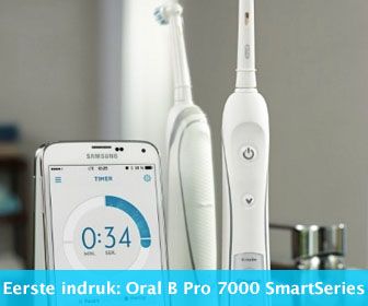Eerste indruk: Oral-B Pro 7000 SmartSeries