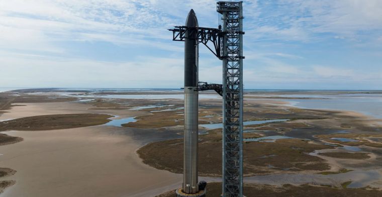 Eerste ruimtevlucht Starship van SpaceX mogelijk al in maart