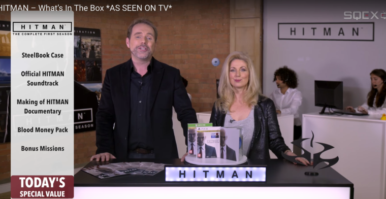 Video: Hilarische reclame voor Hitman-game op disc