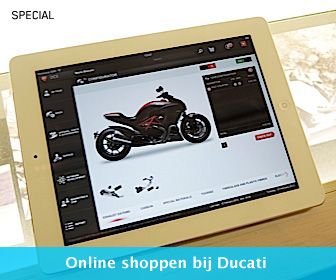 Een Ducati customize en koop je op een iPad 