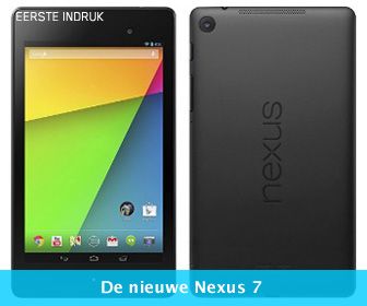 Eerste indruk: Nexus 7 (2013)