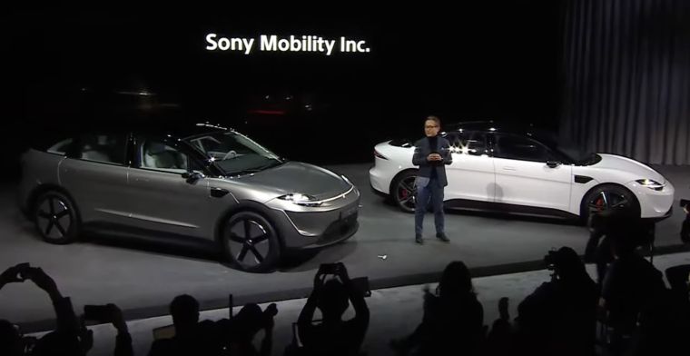 Sony wil eigen elektrische auto's op de markt brengen