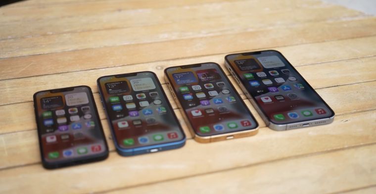 De nieuwe iPhone 13's: hoe zijn ze in het echt?