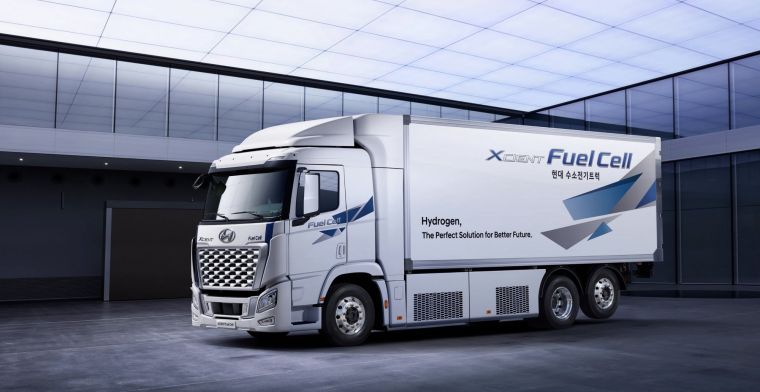 Hyundai brengt nieuwe trucks op waterstof in Nederland uit