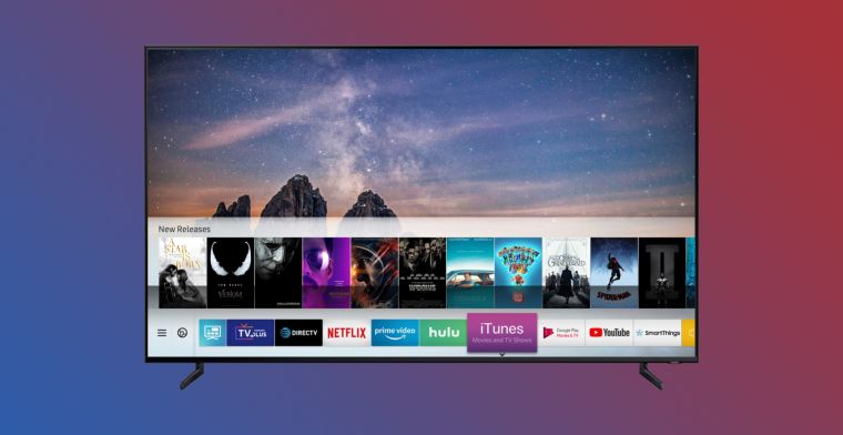 Samsung voegt Apple-diensten toe aan tv's